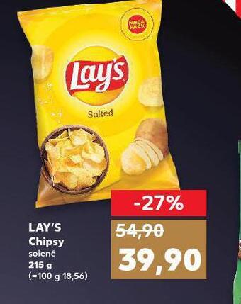 Kaufland Lay´s chipsy nabídka