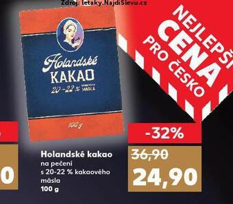 Kaufland Holandské kakao nabídka