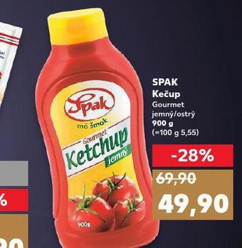 Kaufland Spak kečup nabídka