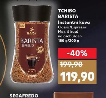 Kaufland Tchibo barista instantní káva nabídka