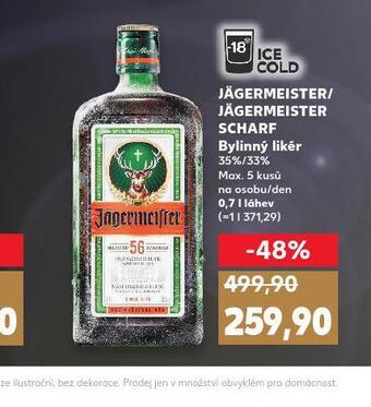 Kaufland Jägermeister nabídka