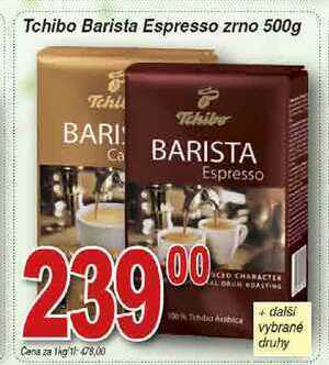 Hruška Tchibo barista espresso zrno 500g nabídka