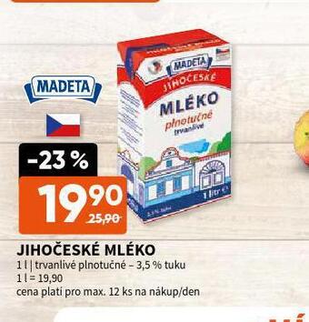 Terno Trvanlivé mléko 3,5% nabídka