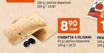 Terno Ciabatta s olivami nabídka