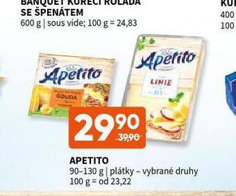 Terno Apetito plátky nabídka