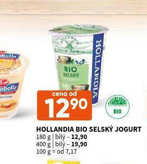 Terno Hollandia bio selský jogurt nabídka