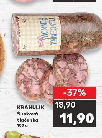 Kaufland Šunková tlačenka nabídka