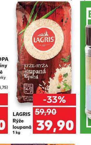 Kaufland Lagris rýže loupaná nabídka