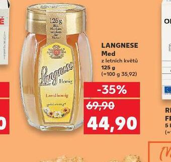 Kaufland Langnese med nabídka