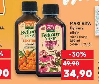 Kaufland Maxi vita bylinný likér nabídka