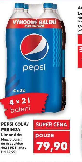 Pepsi cola, mirinda