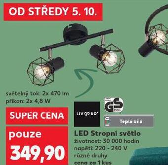 Kaufland Led stropní svítidlo nabídka
