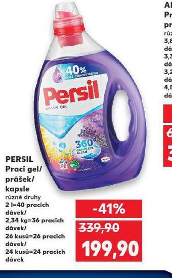 Kaufland Persil prací prostředek nabídka
