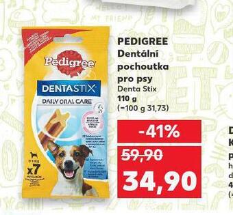 Kaufland Pedigree dentální pochoutka pro psy nabídka