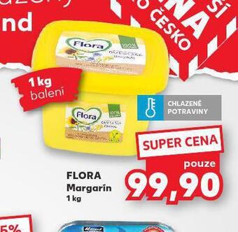 Kaufland Flora margarín nabídka