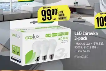 Tamda Foods Led žárovka 3-pack nabídka