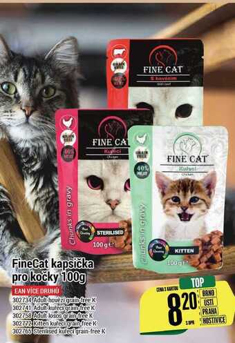 Tamda Foods Finecat kapsička pro kočky 100g nabídka