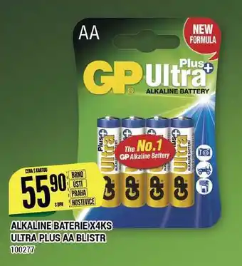 Tamda Foods Alkaline baterie x4ks ultra plus aa blistr nabídka