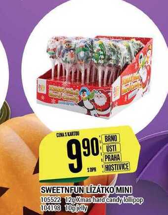 Tamda Foods Sweetnfun lízátko mini nabídka