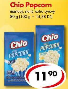 CBA Chio popcorn, 80 g nabídka