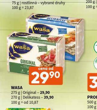Terno Wasa delikatess nabídka
