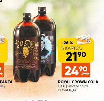 Terno Royal crown cola nabídka
