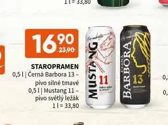Terno Staropramen mustang 11 nabídka