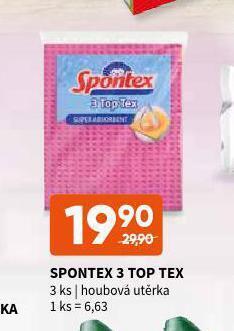 Terno Spontex 3 top tex nabídka