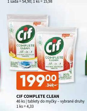 Terno Cif complete clean tablety do myčky nabídka
