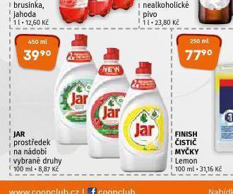 Terno Jar prostředek na nádobí nabídka