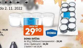 Terno Doma svíčka nabídka