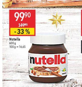 Globus Nutella nabídka