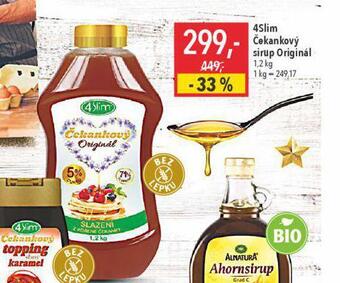 Globus 4slim čekankový sirup originál nabídka