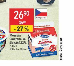 Globus Moravia smetana ke šlehání 33% nabídka