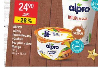 Globus Alpro sójový fermentovaný výrobek nabídka