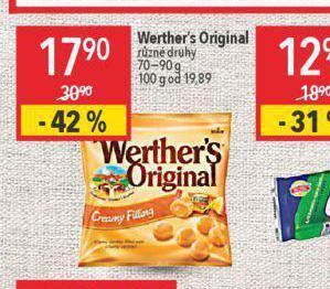 Globus Werther´s original nabídka