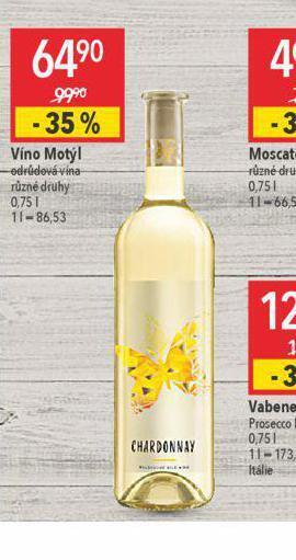 Globus Víno motýl nabídka