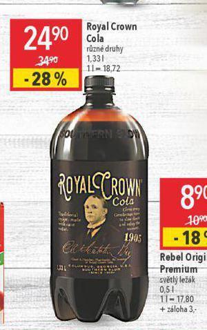 Globus Royal crown cola nabídka