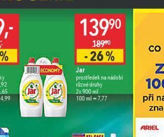 Globus Jar prostředek na nádobí nabídka