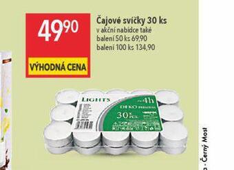 Globus Čajové svíčky nabídka