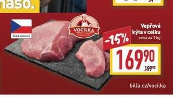 Billa Vepřová kýta v celku nabídka