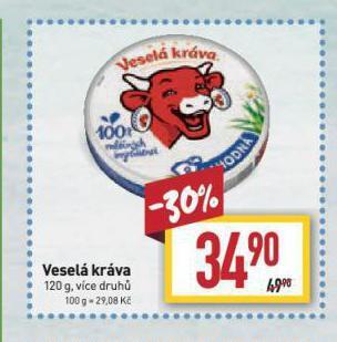Billa Veselá kráva nabídka