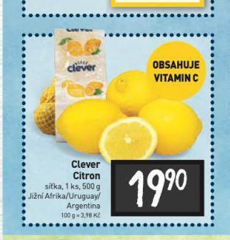 Billa Citrony nabídka