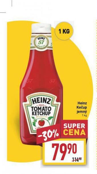 Billa Heinz kečup jemný nabídka