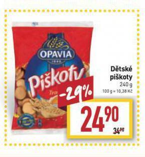 Billa Dětské piškoty nabídka