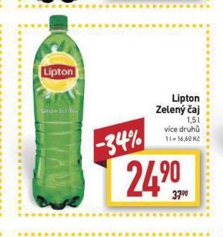 Billa Lipton zelený čaj nabídka