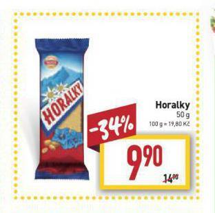 Billa Horalky nabídka