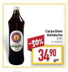Billa Carpe diem kombucha nabídka