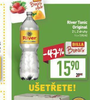 Billa River tonic original nabídka