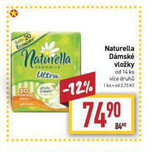 Naturella dámské vložky